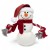 Petface Snowman Dog Toy Front