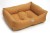 Chilli Dog Bed Amber Linen Look Dog Bed