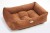 Chilli Dog Chestnut Cord Sofa Dog Bed