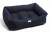 Chilli Dog Bed Navy Pinstripe Sofa Dog Bed