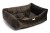 Chilli Dog Chocolate Faux Fur Dog Bed