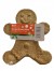 Petface Christmas Gingerbread Man Shaped Dog Biscuit