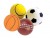 Happy Pet Sports Balls for Dogs Pack of 4